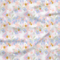 Cotton Jersey Fabric | Exotic Garden - Pink | The Modern Fabrics