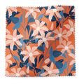 Sweet Lilies Fabric Orange | The Modern Fabrics